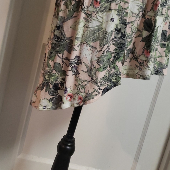 Long floral shirt, soft, light - Picture 5 of 6